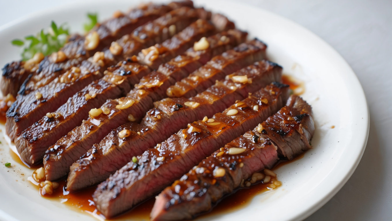 Teriyaki Marinated Skirt Steak