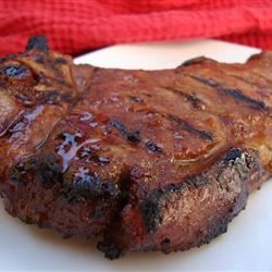 Teriyaki Ribeye Steaks with Veggie Fried Rice