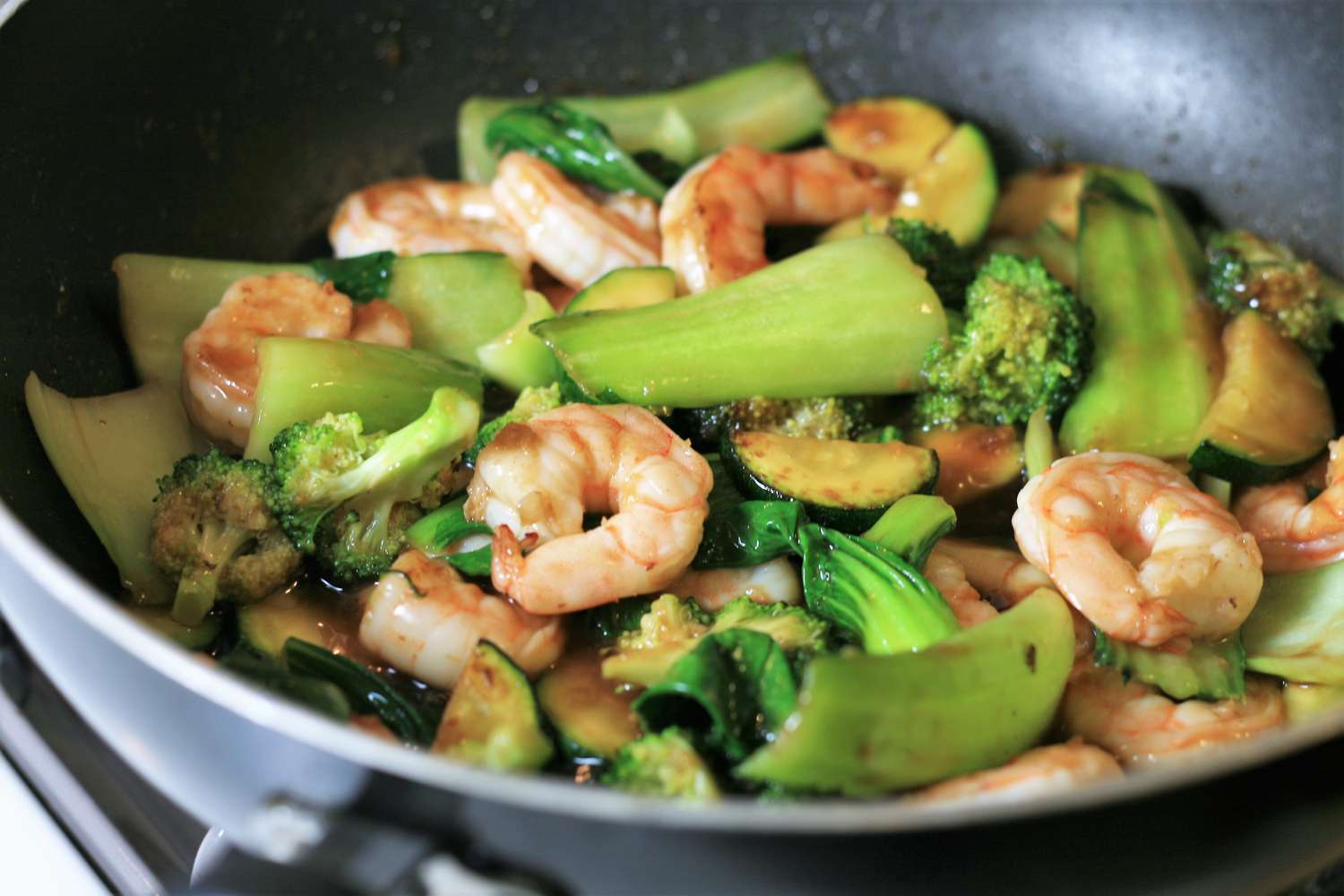 Teriyaki Shrimp Stir-Fry with Vegetables