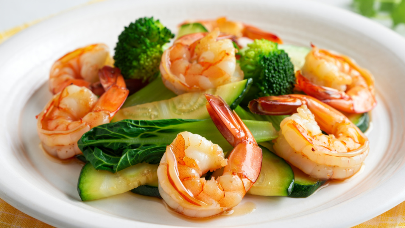 Teriyaki Shrimp Stir-Fry with Vegetables