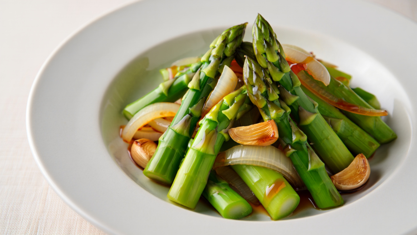 Teriyaki Stir-Fried Asparagus