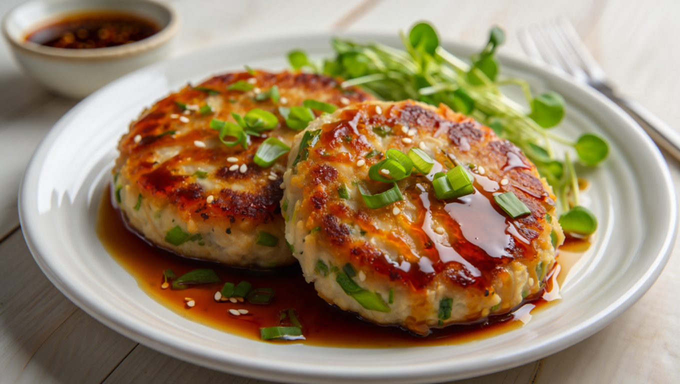 Teriyaki Tuna Cakes