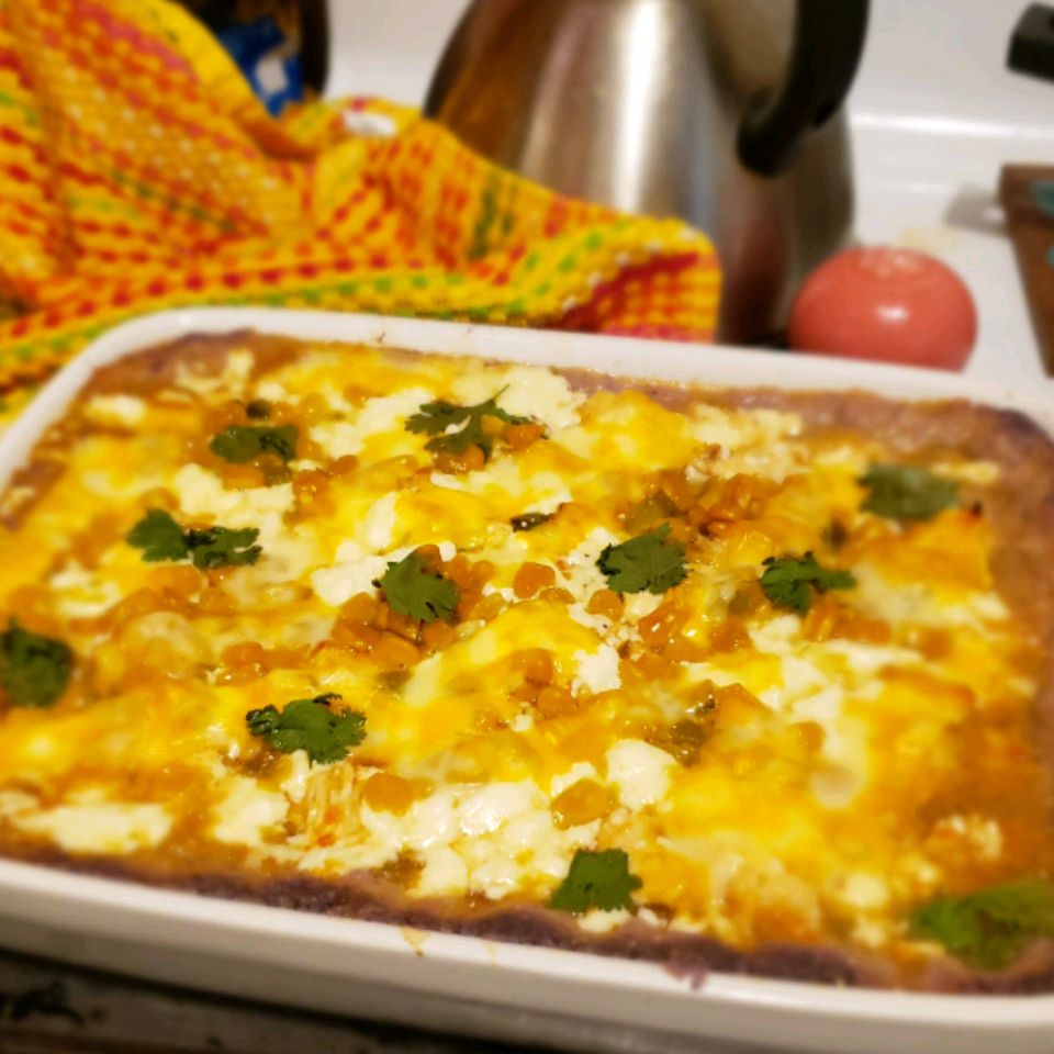 Tex-Mex Chicken Cornbread Pie