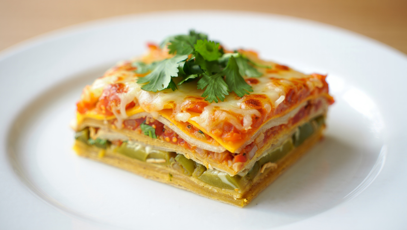 Tex-Mex Chicken Green Chile Casserole