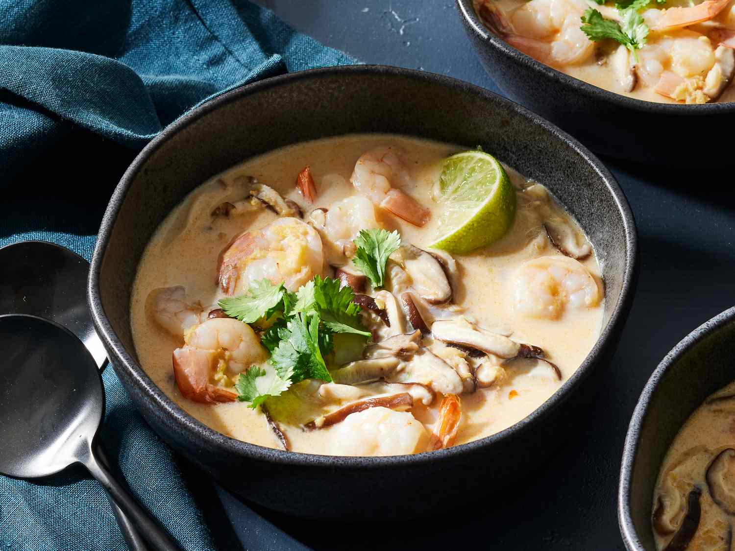 Thai Coconut Shrimp Soup