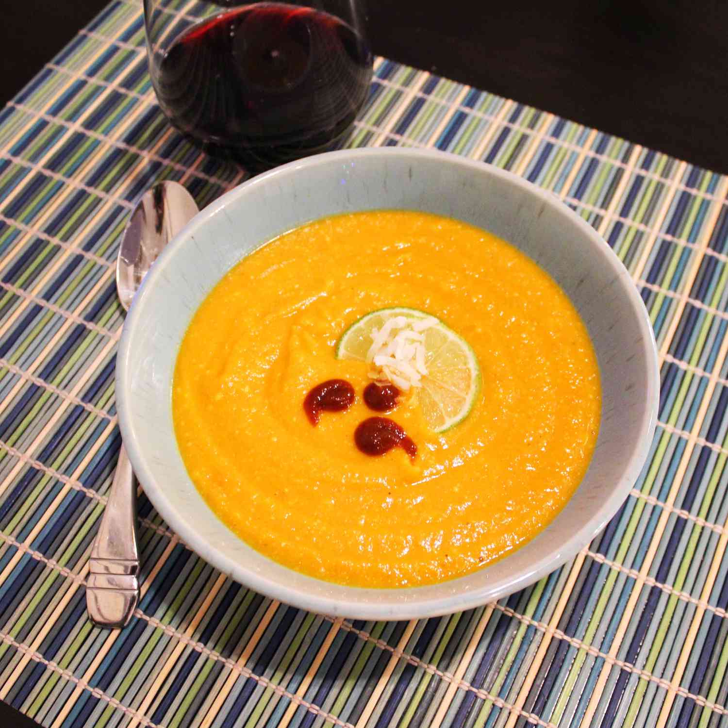 Thai Coconut Sweet Potato Soup