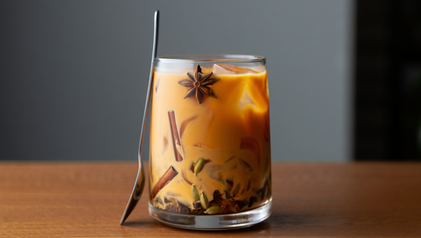 Thai Iced Tea with Spices