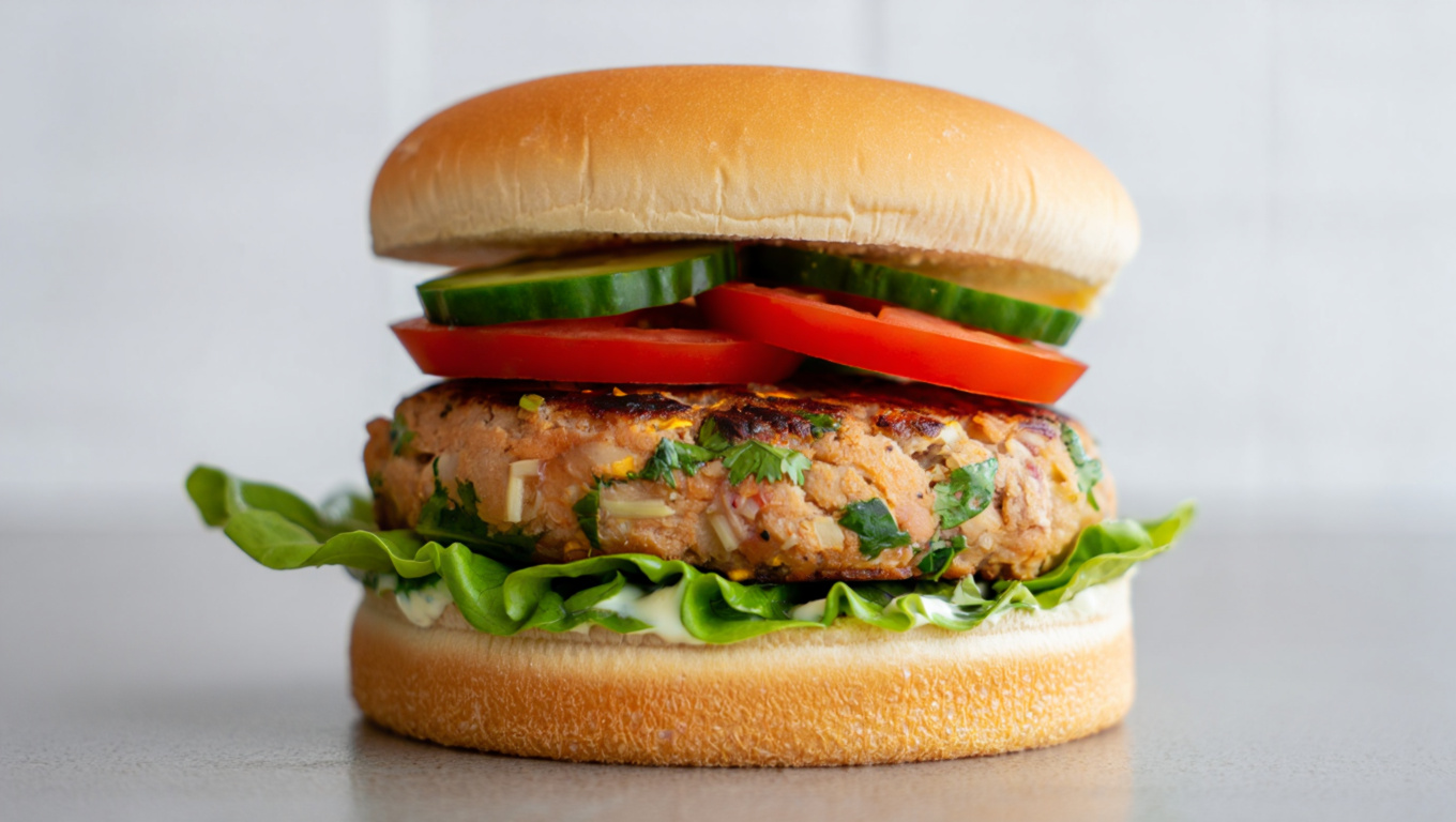 Thai-Inspired Turkey Burgers