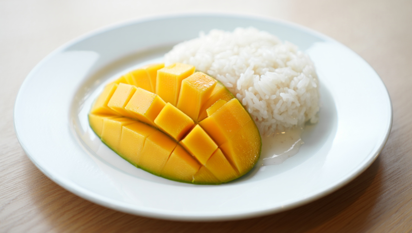 Thai Mango and Sweet Rice
