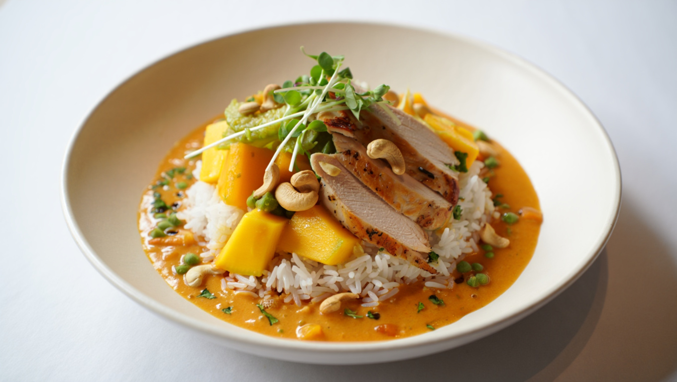 Thai Mango Chicken Bowl