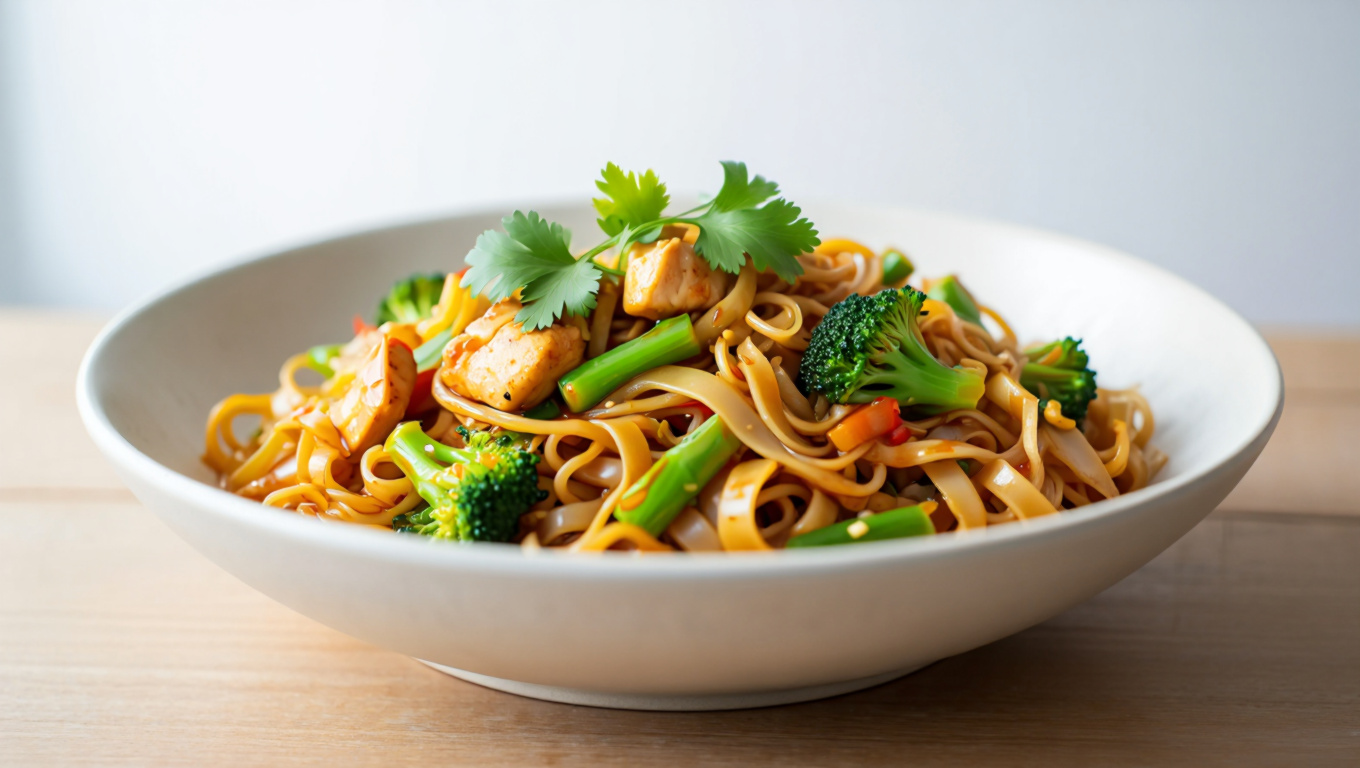 Thai Pad See Ew Stir-Fry