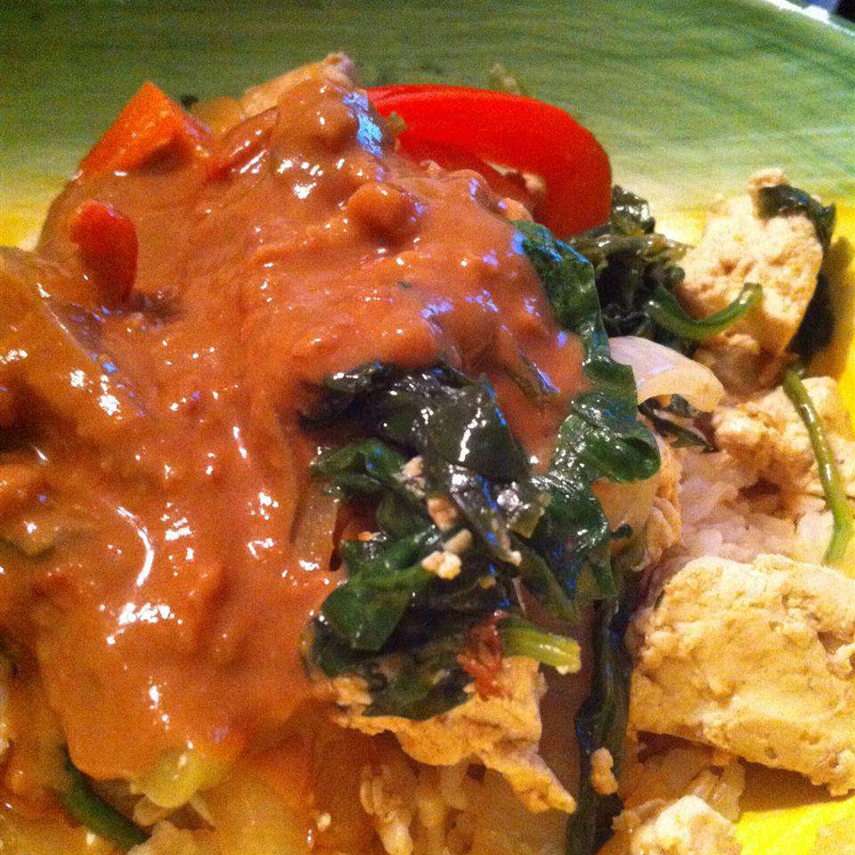 Thai Peanut Tofu Bowl