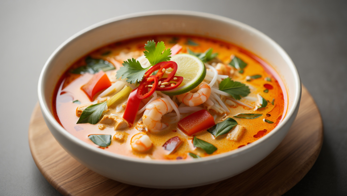 Thai Red Curry Soup