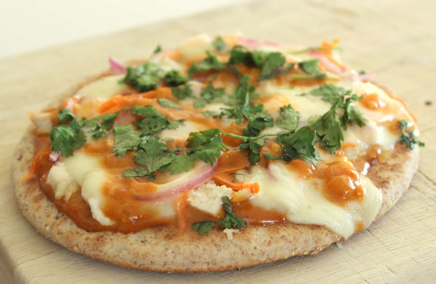 Thai Satay Chicken Pizza