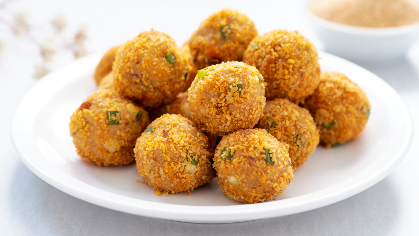 Thai Spiced Chicken Meatballs