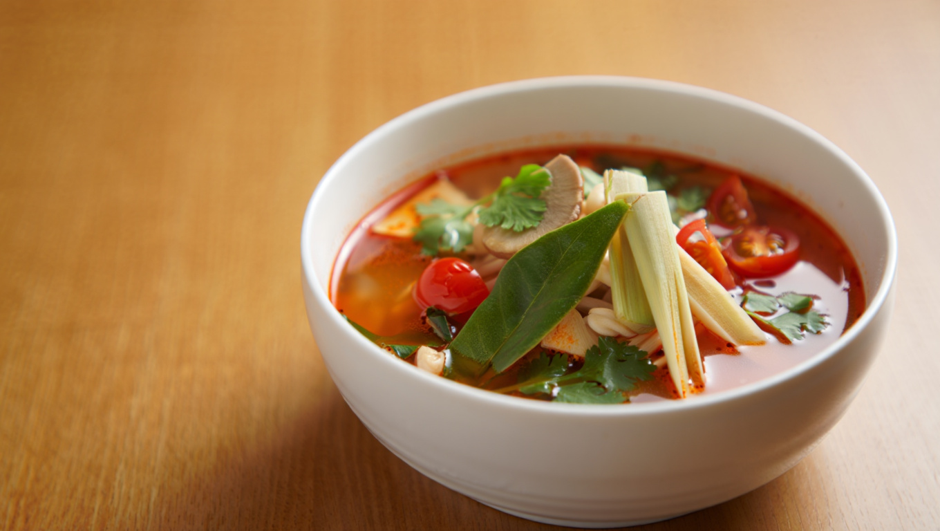 Thai Vegetable Tom Yum Soup