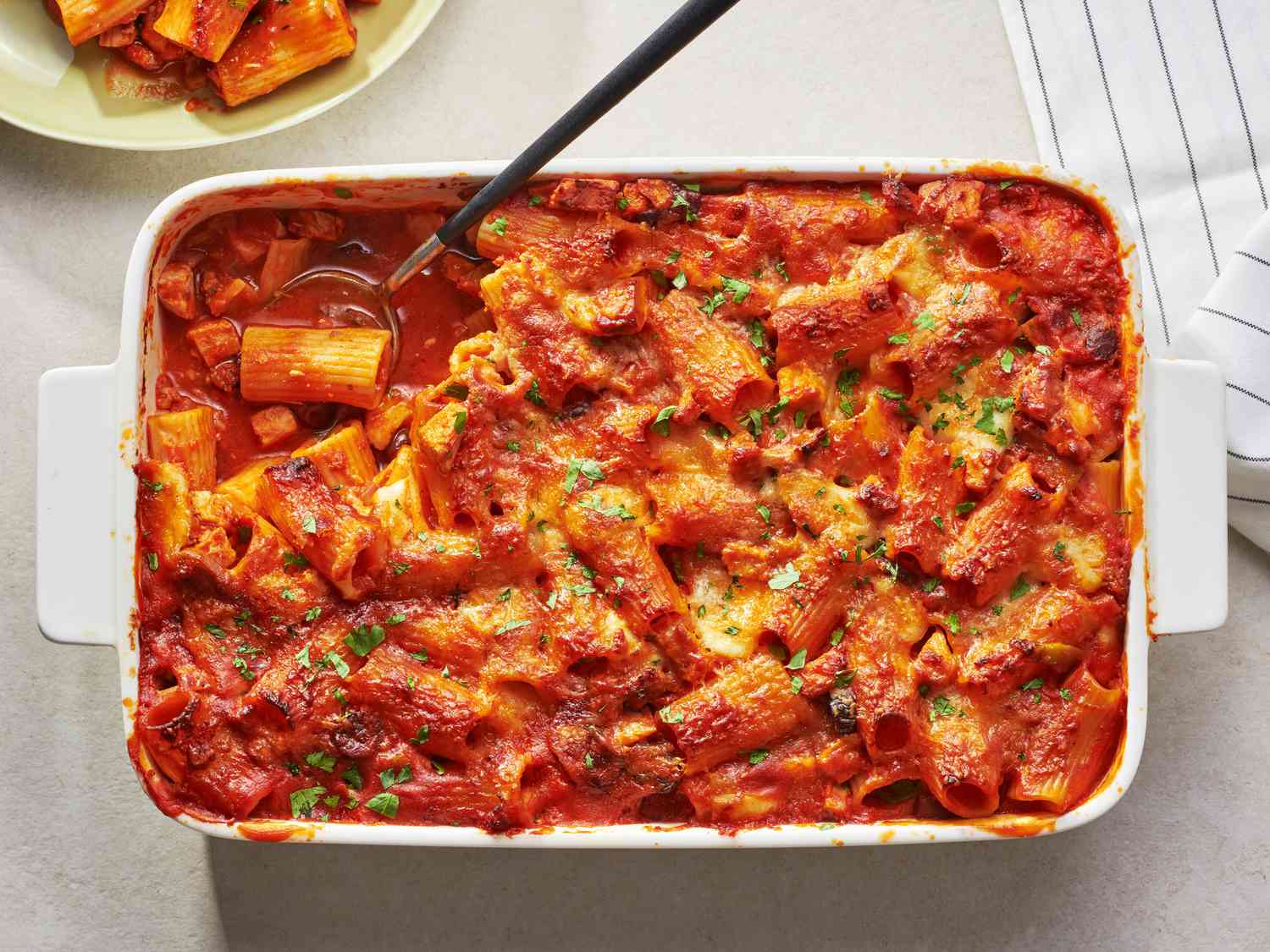 Thanksgiving Turkey Riggies Casserole