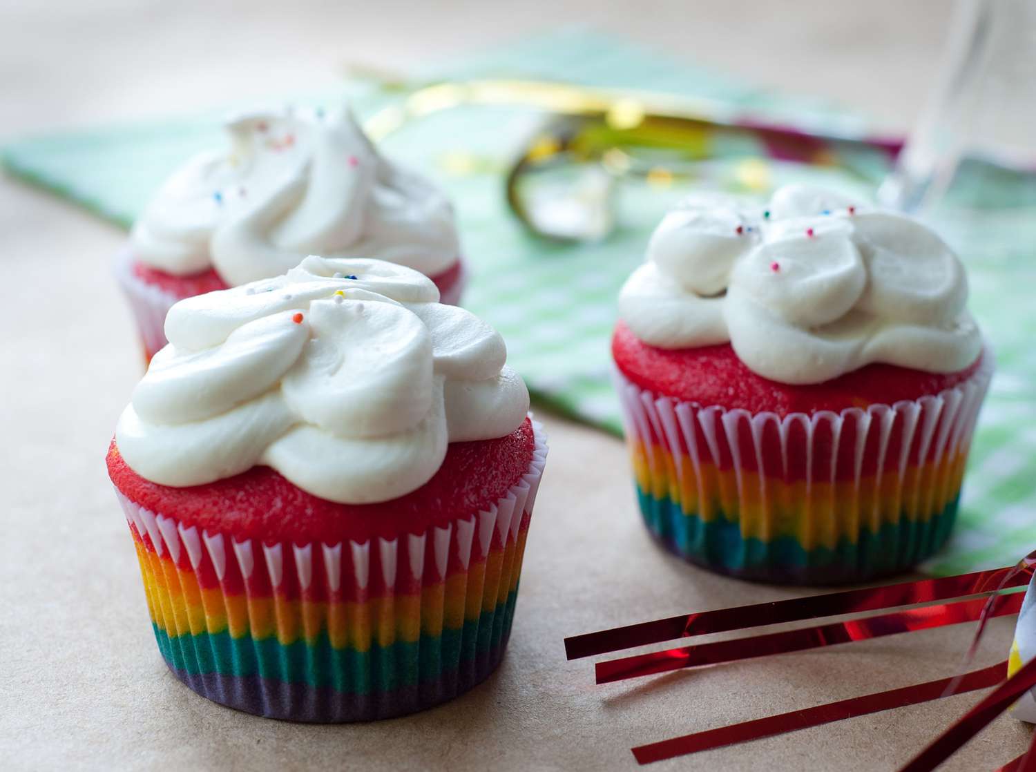Tie-Dye Clown Cake