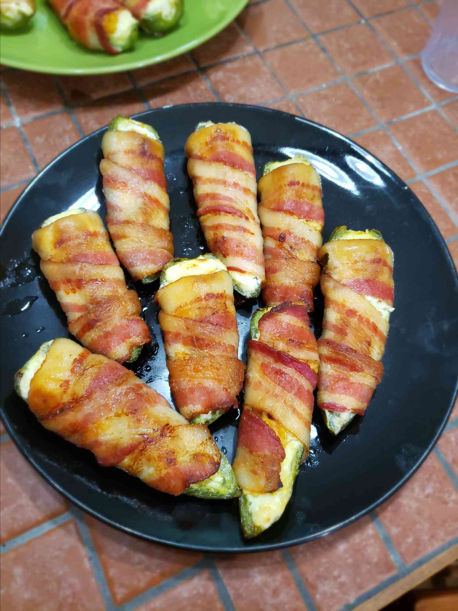 Tikka Chicken Bacon Jalapeno Poppers