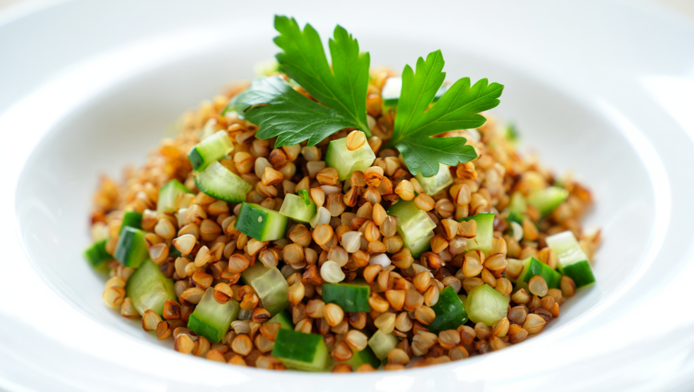 Toasted Buckwheat Salad