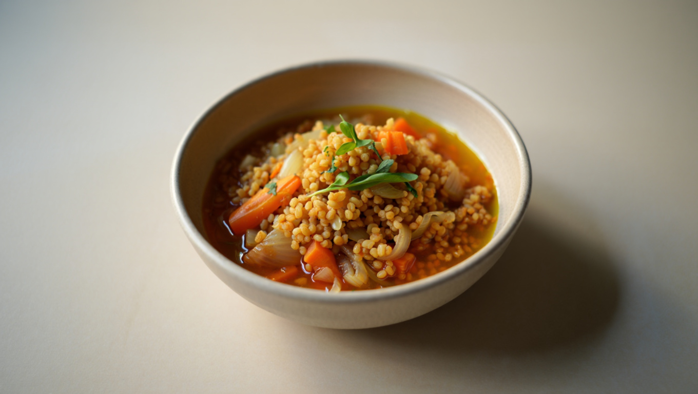 Toasted Millet Stew