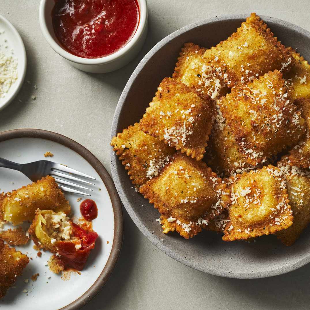 Toasted Ravioli St. Louis Style
