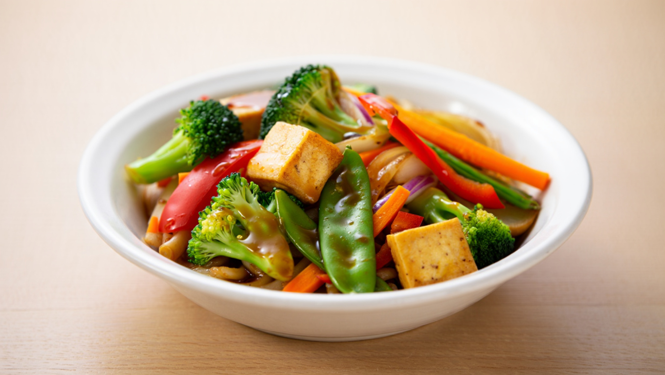 Tofu and Vegetable Stir-fry