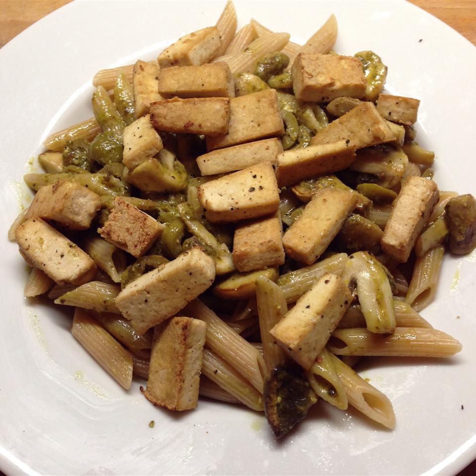 Tofu Pesto Rotini