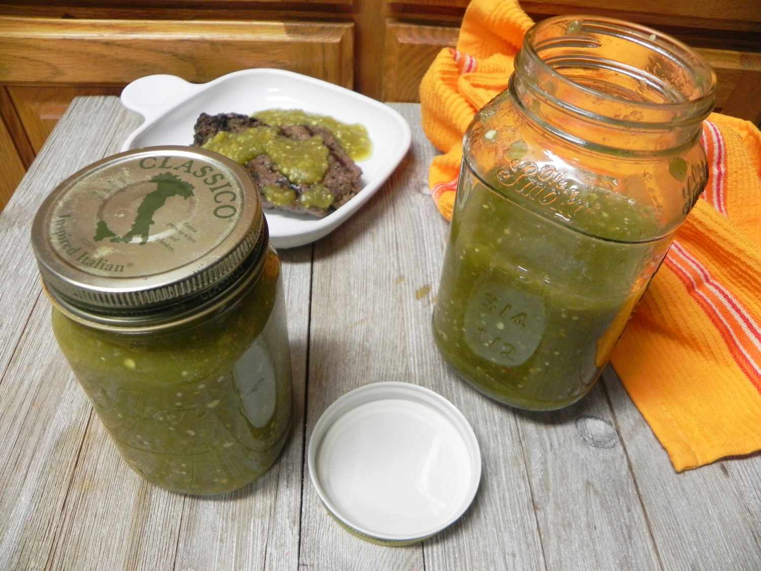 Tomatillo Green Enchilada Sauce