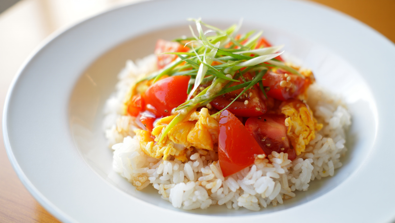 Tomato and Egg Stir-Fry
