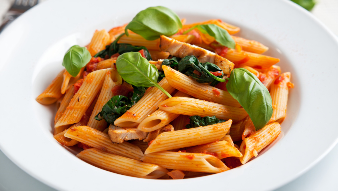 Tomato Chicken Penne