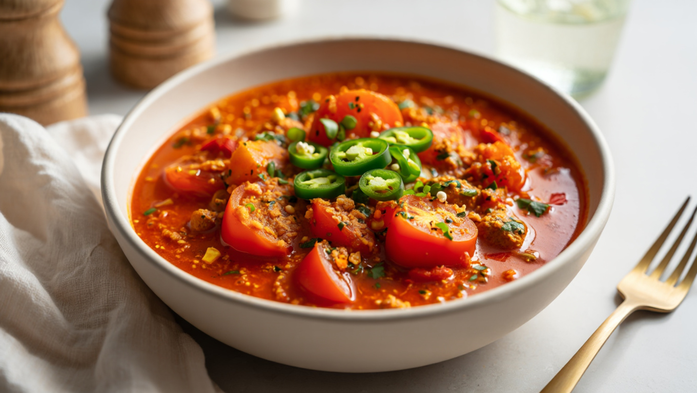 Tomato Cod Curry