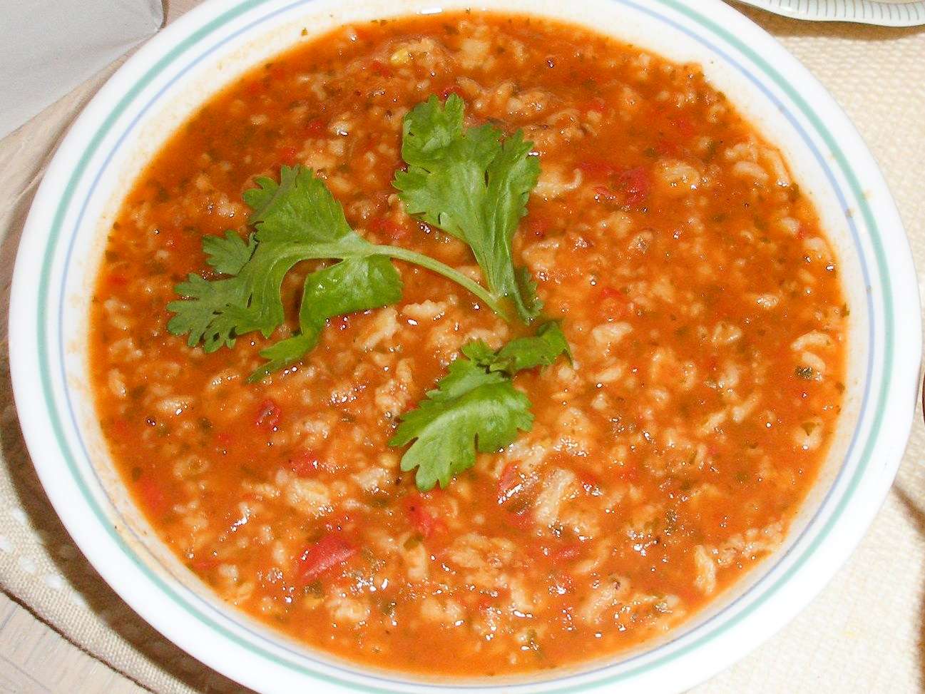 Tomato Oat Soup