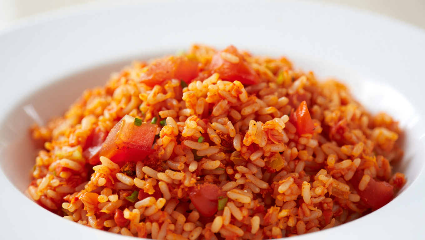 Tomato Rice with Mexican Spices