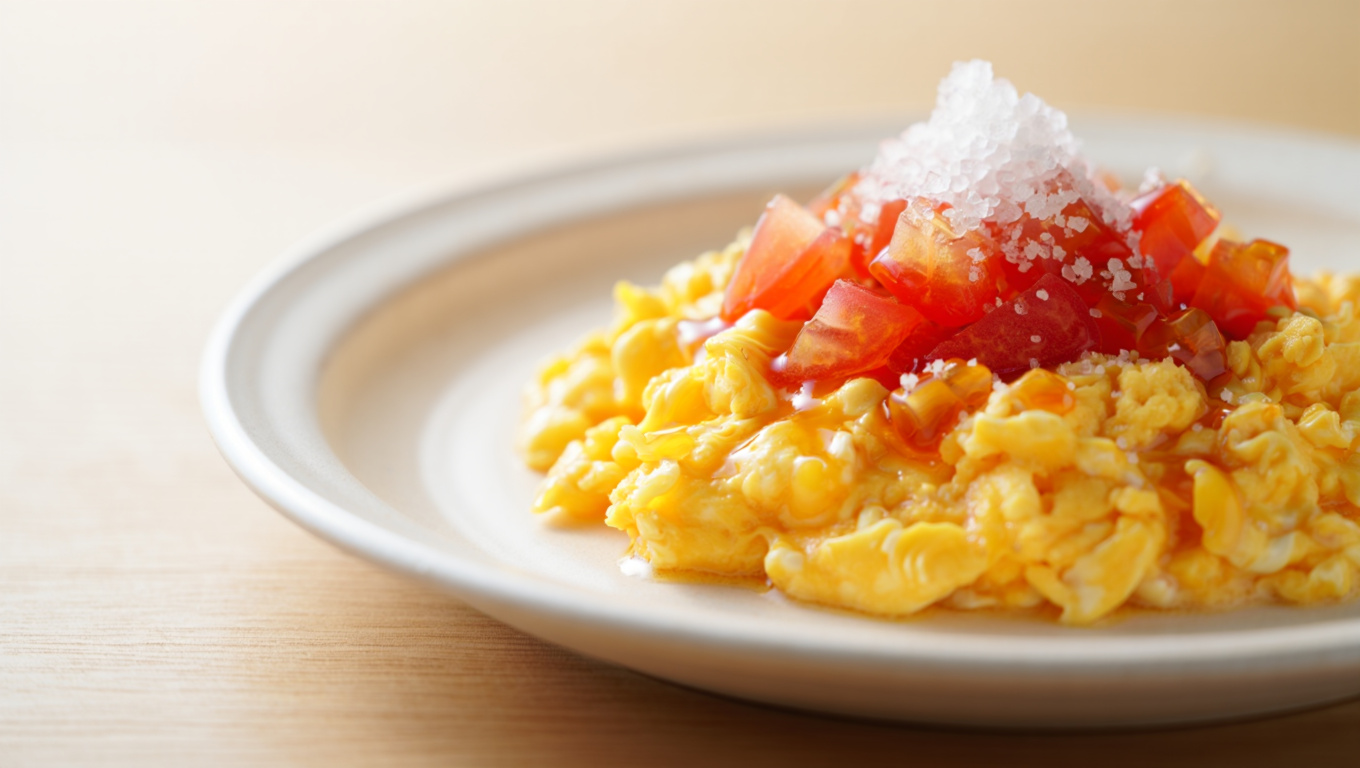 Tomato Scrambled Eggs