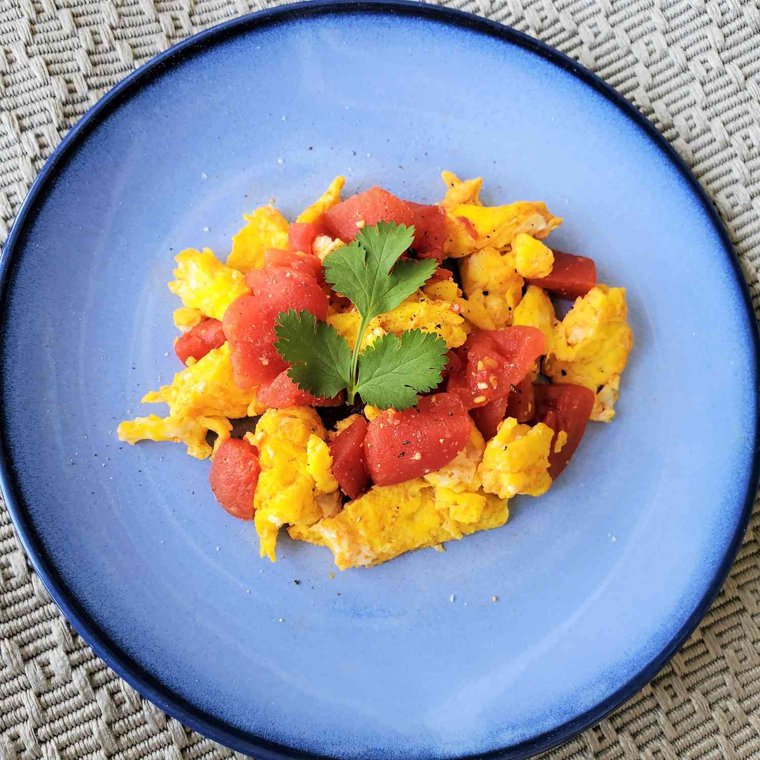 Tomato Scrambled Eggs