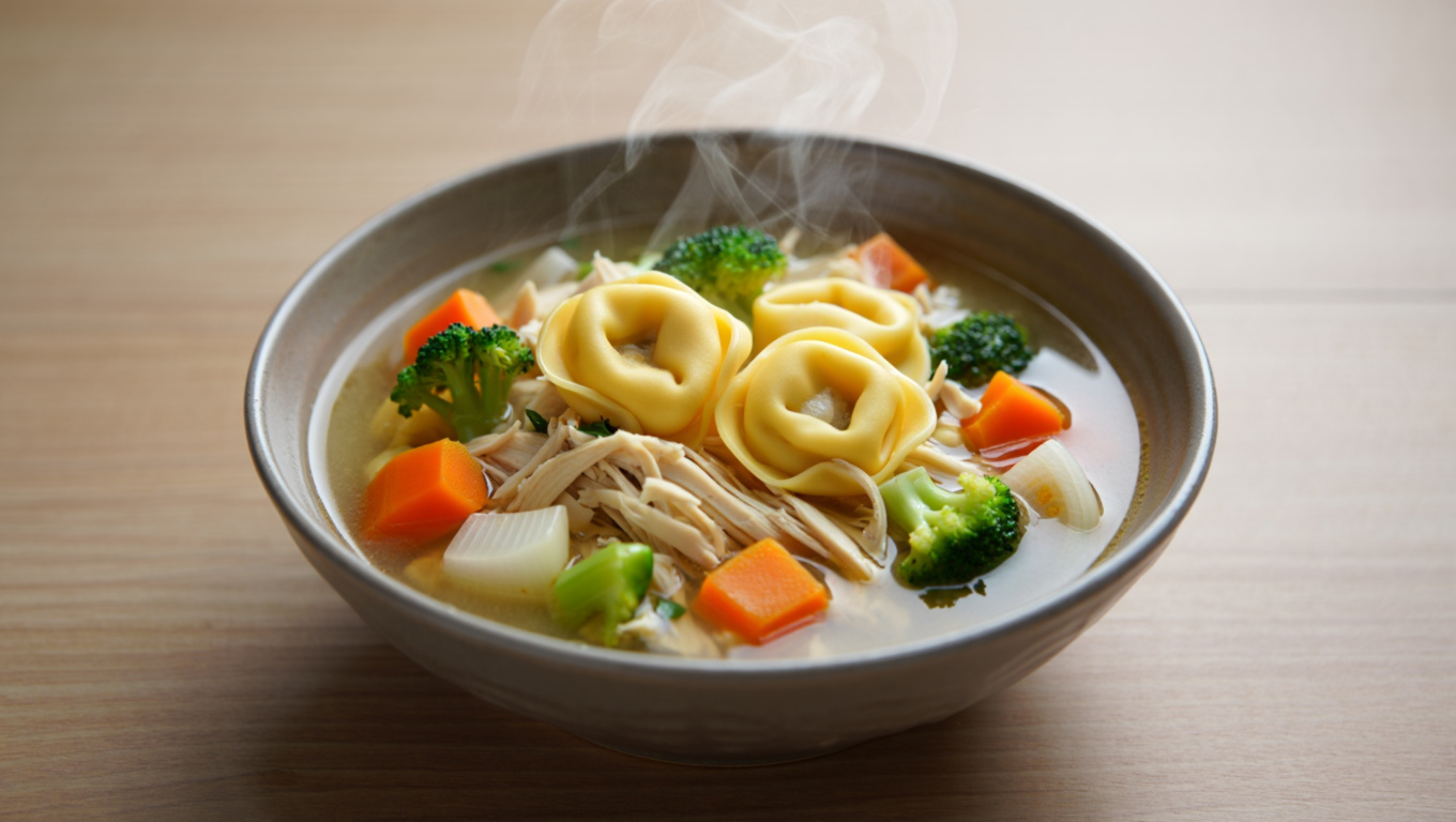 Tortellini Chicken Soup