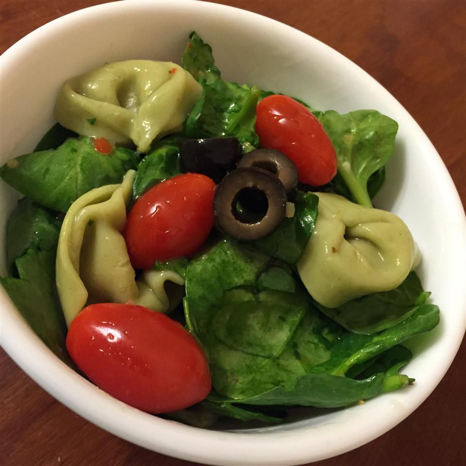 Tortellini Spinach Salad