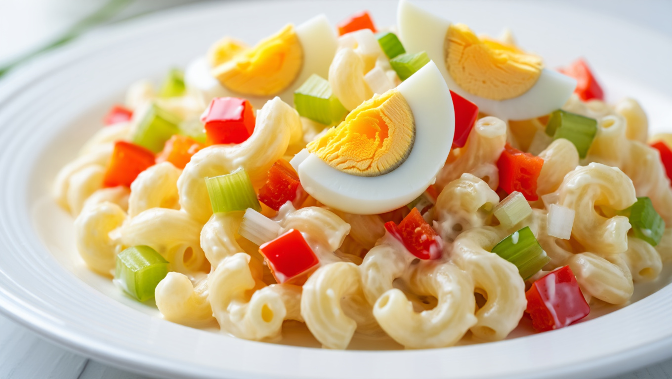 Traditional Amish Macaroni Salad
