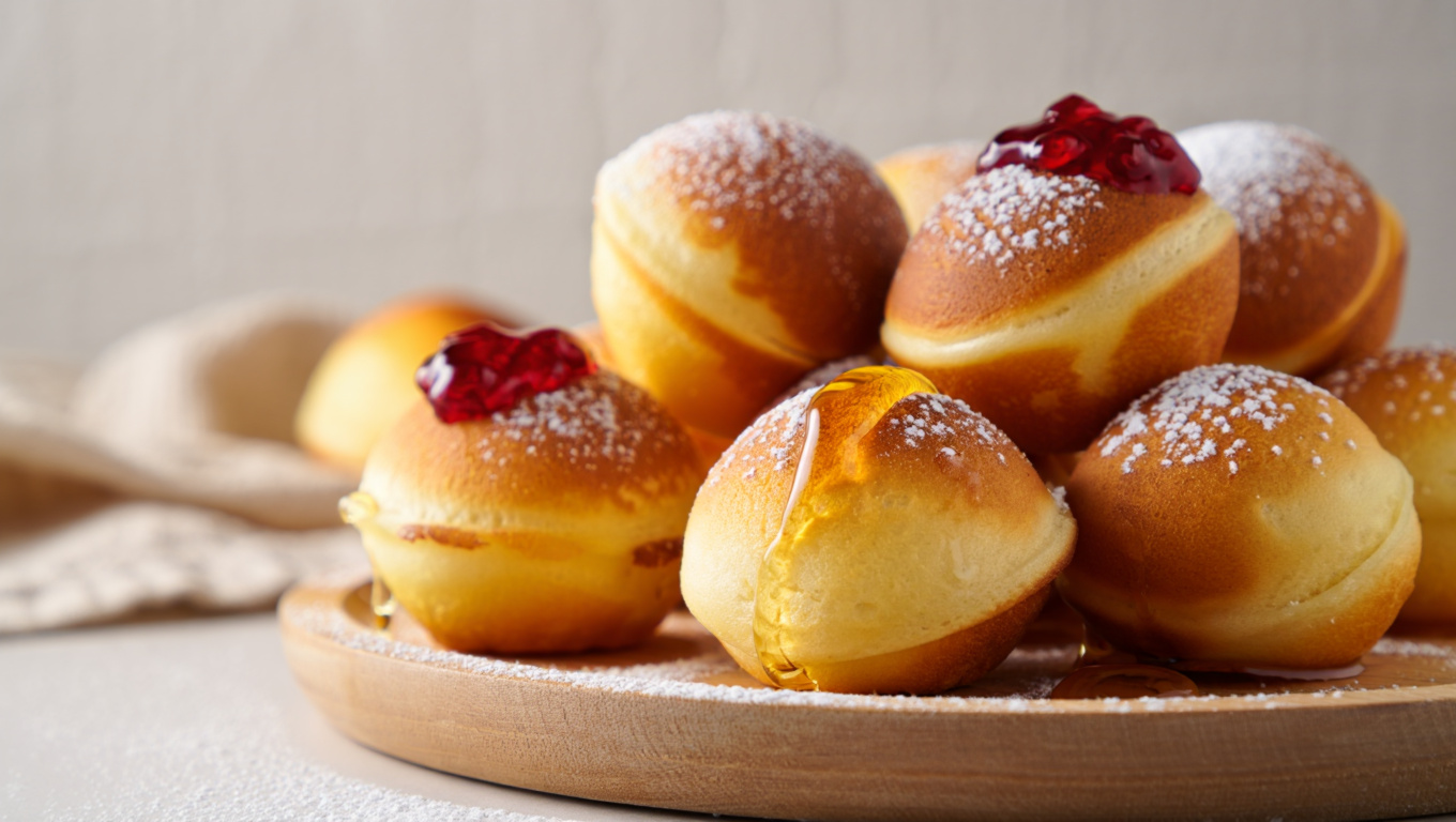 Traditional Danish Aebleskiver