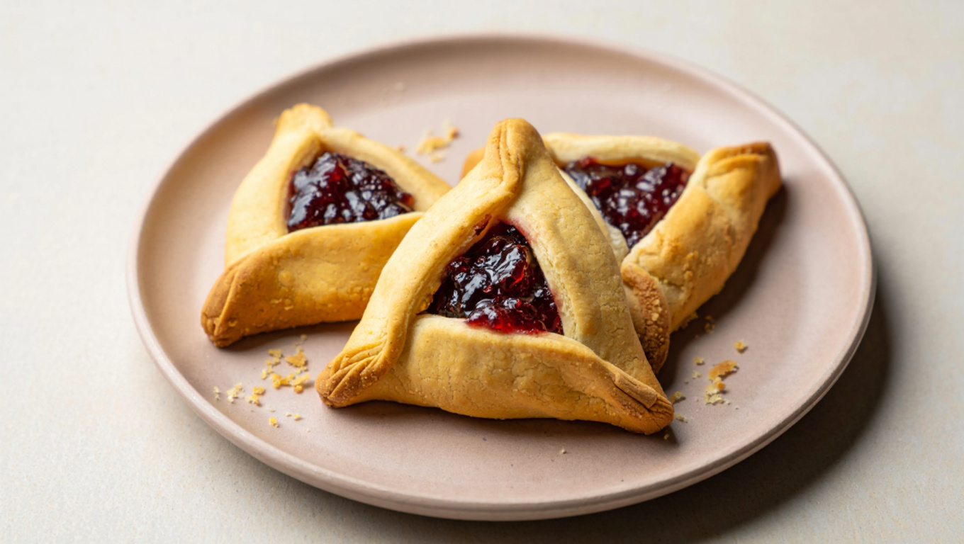 Traditional Hamantaschen Cookies