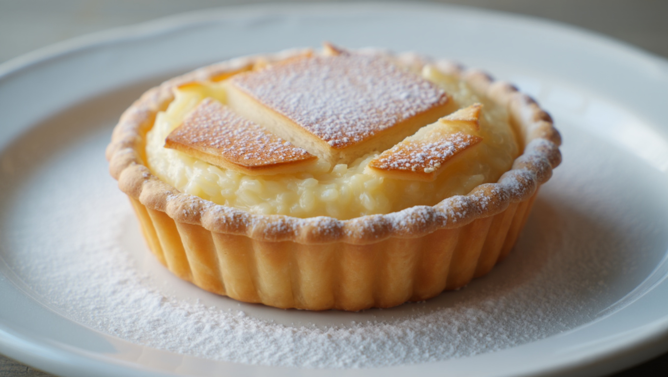 Traditional Italian Rice Pie