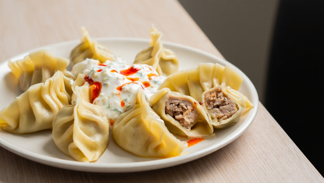 Traditional Manti Dumplings