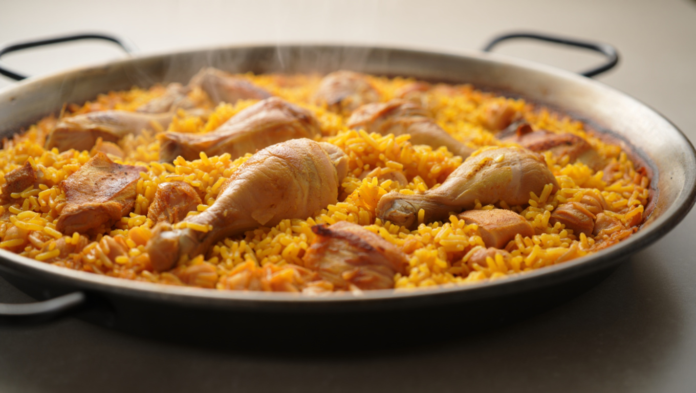 Traditional Paella Valenciana