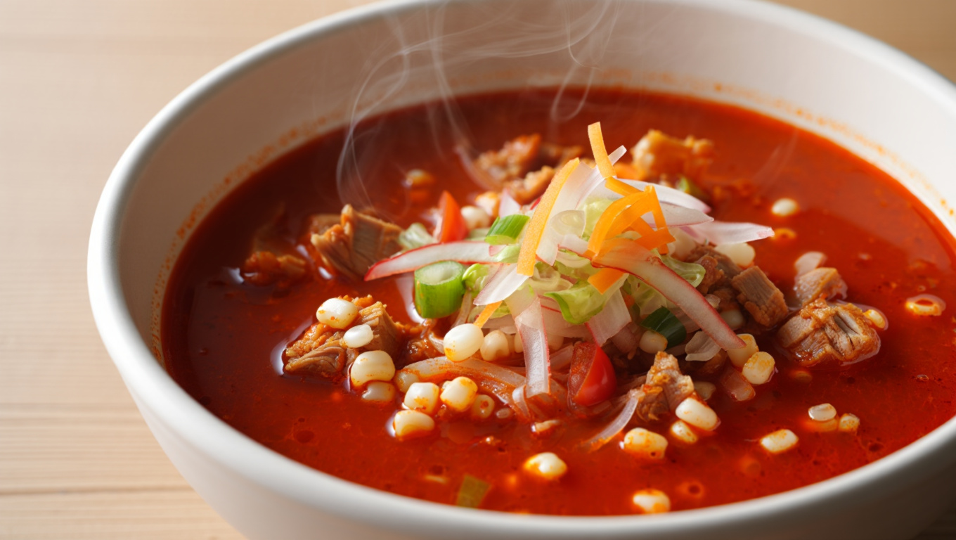 Traditional Red Pozole