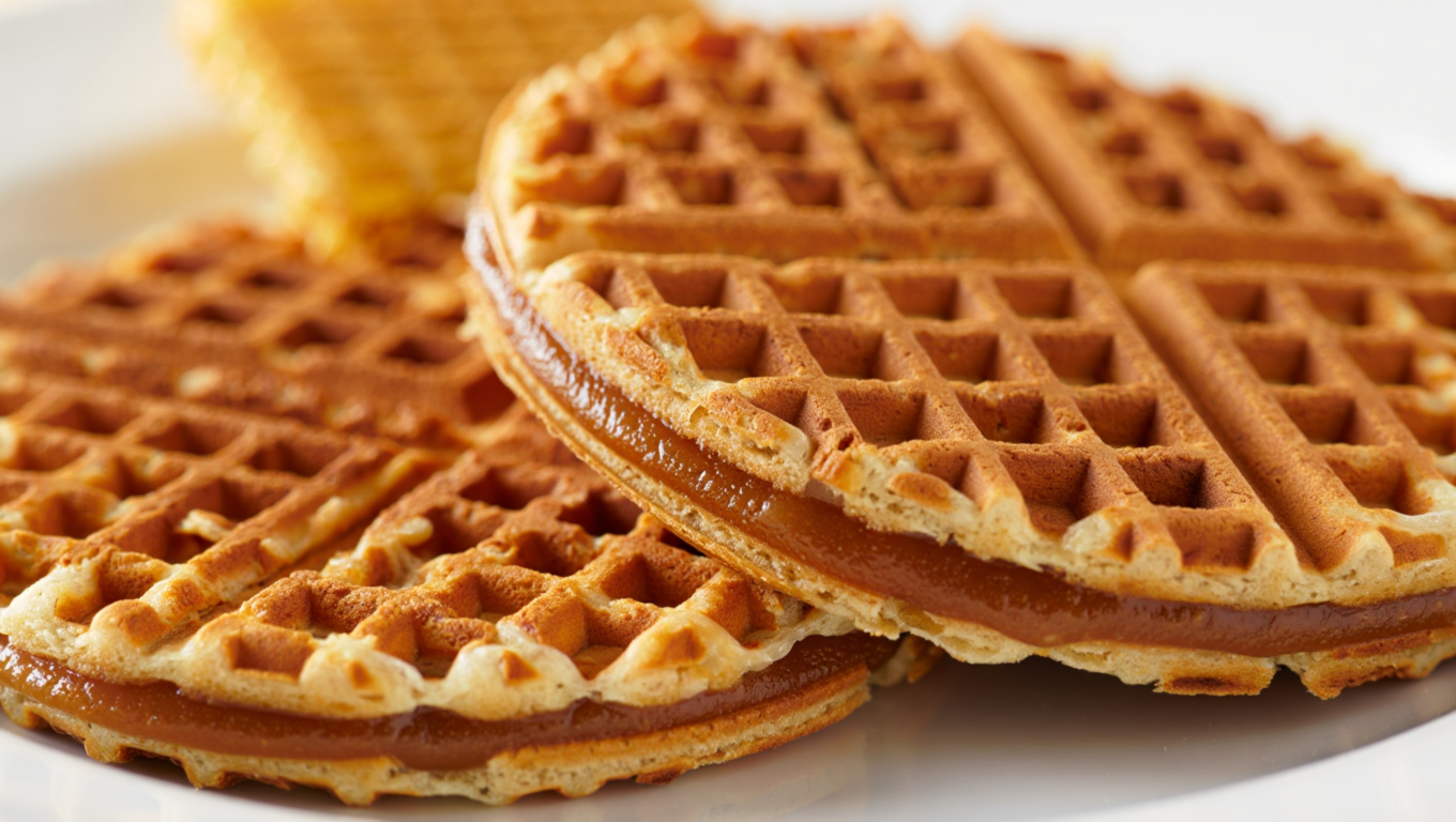 Treacle-Stuffed Waffles
