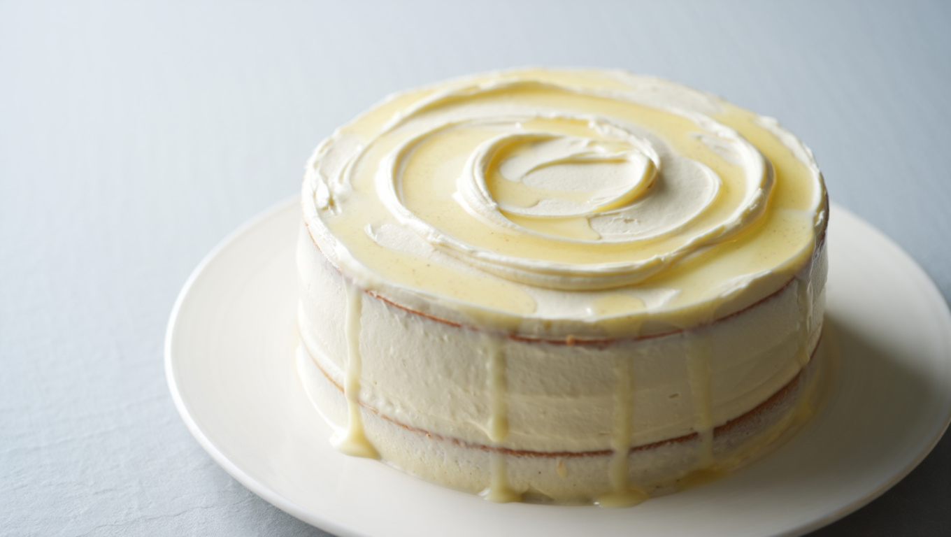 Tres Leches-Inspired White Cake