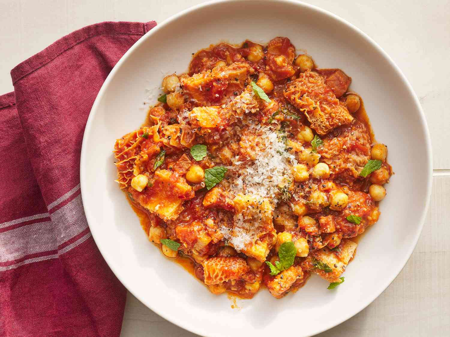 Tripe in Marinara Sauce