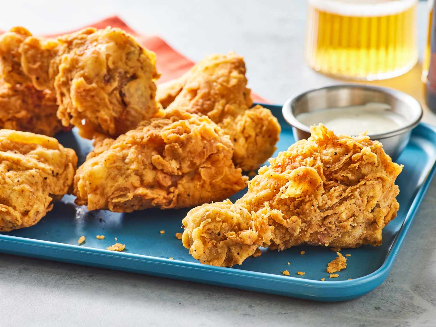 Triple-Crisped Fried Chicken
