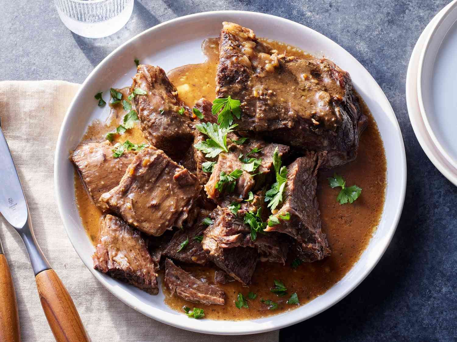 Triple Packet Roast in the Slow Cooker